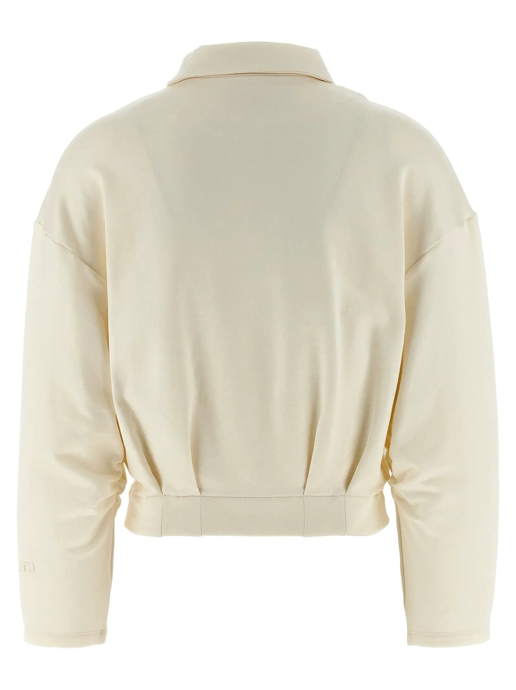 Max Mara White Silk Sweatshirt