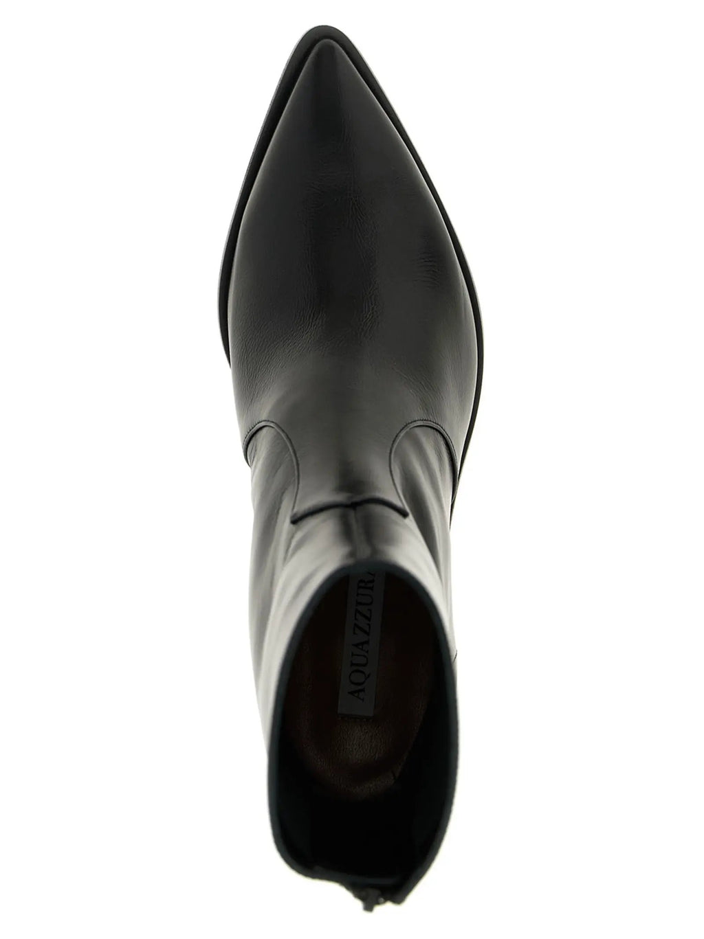 Aquazzura Black Calfskin Chelsea Boots