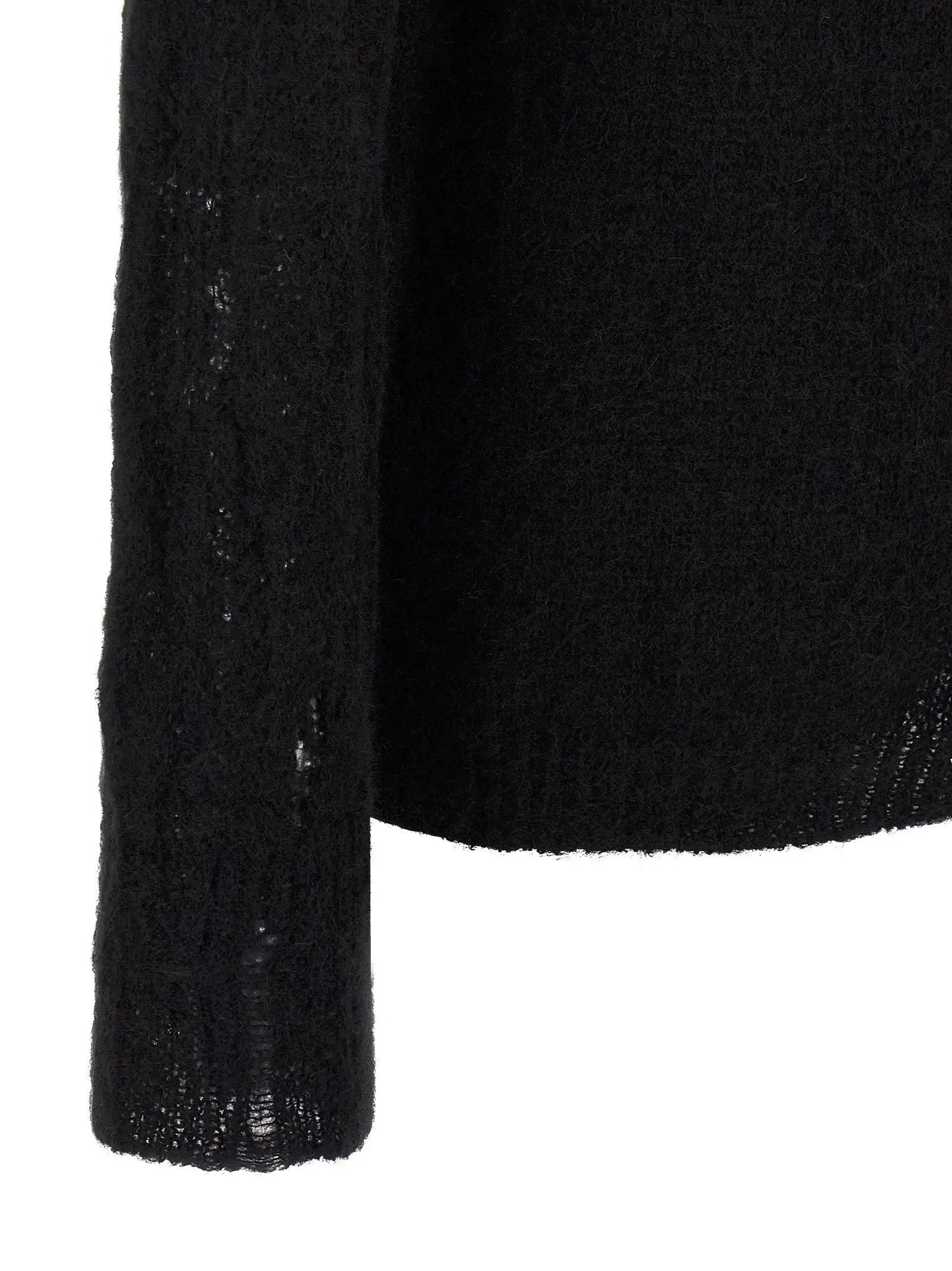 Thom Krom Black Wool Cardigan