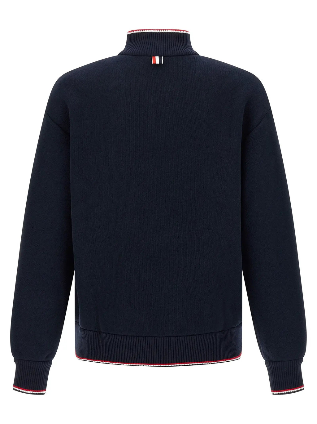 Sweat-shirt bleu en coton Thom Browne