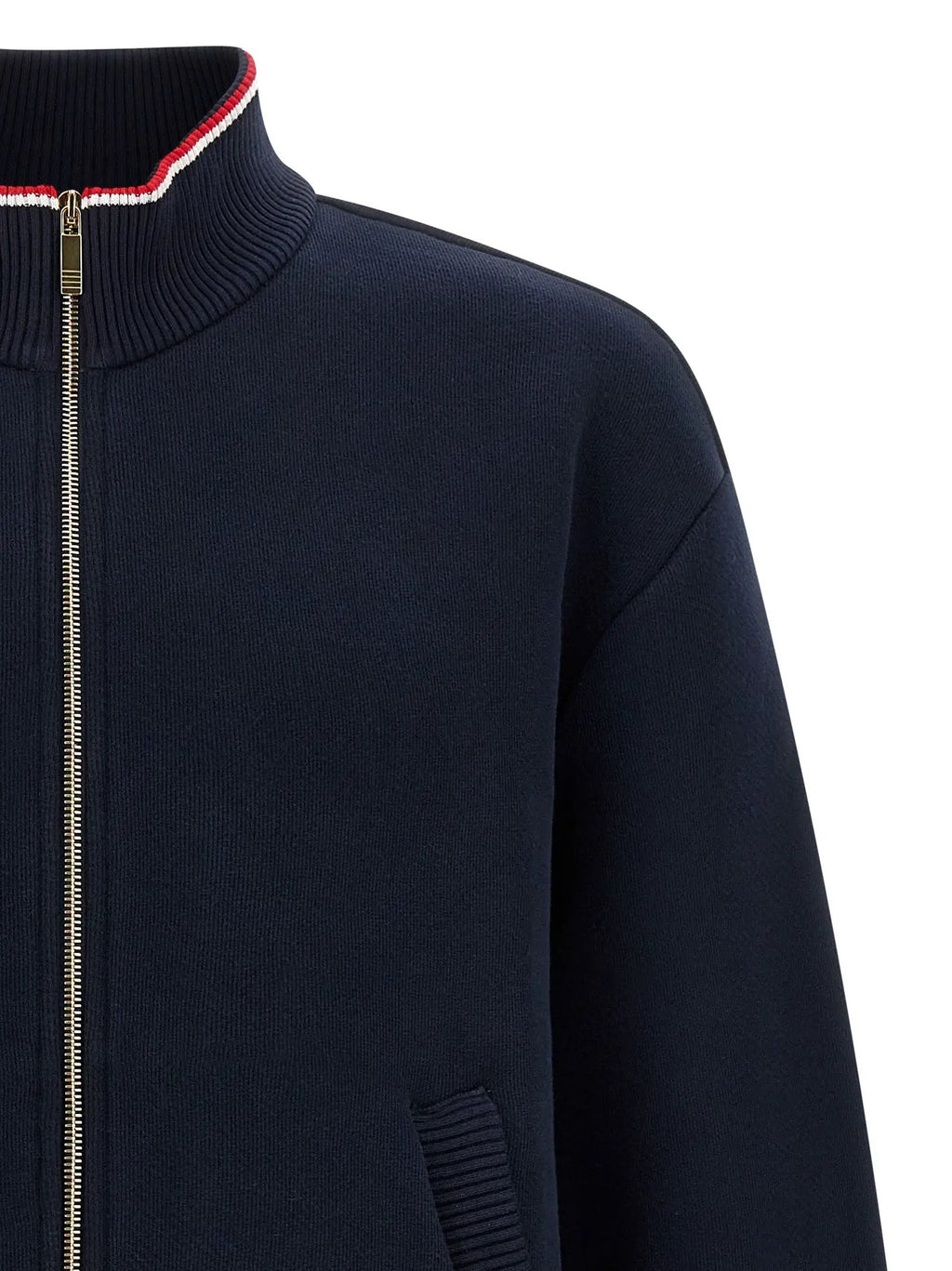 Sweat-shirt bleu en coton Thom Browne