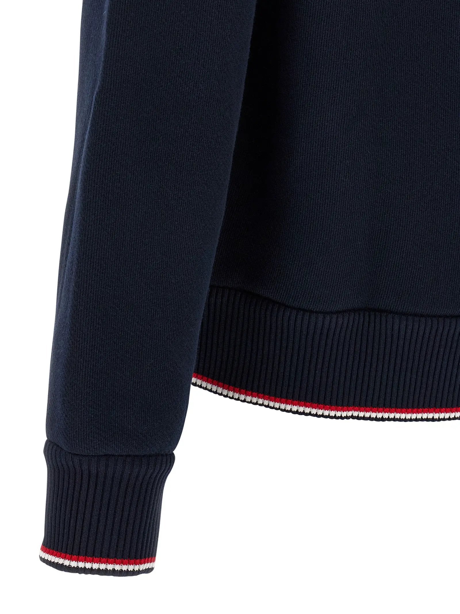 Sweat-shirt bleu en coton Thom Browne