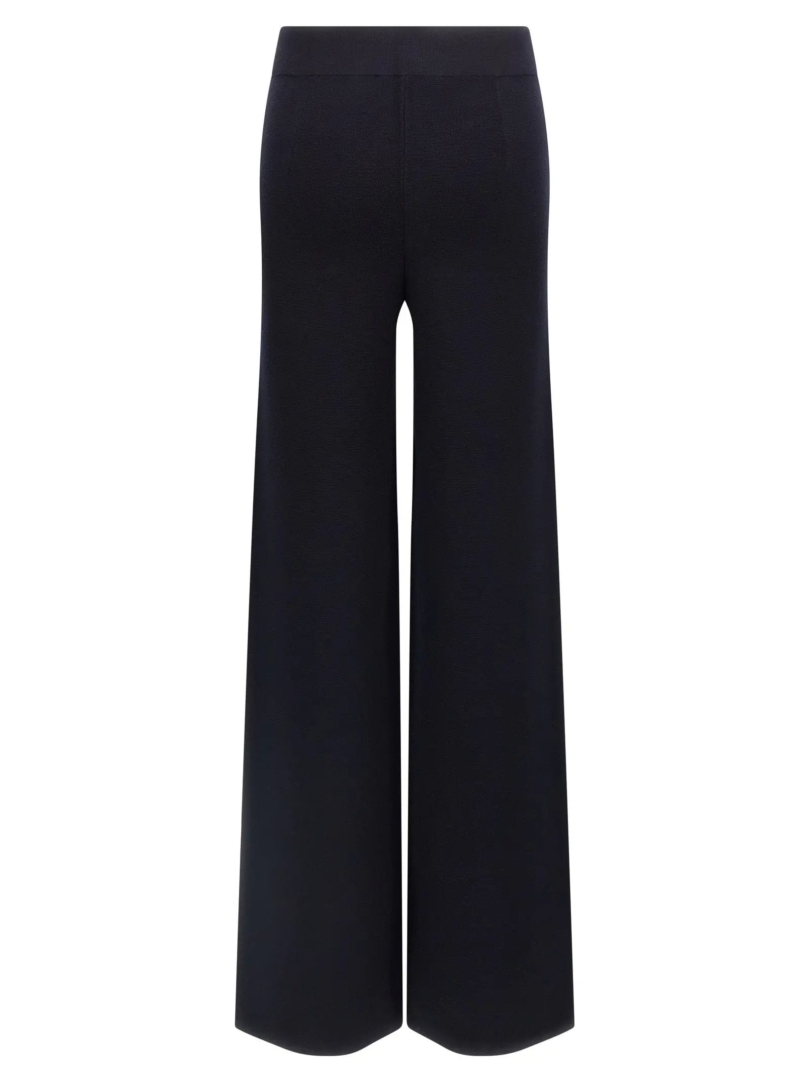 Max Mara Blue Viscose Casual Pants