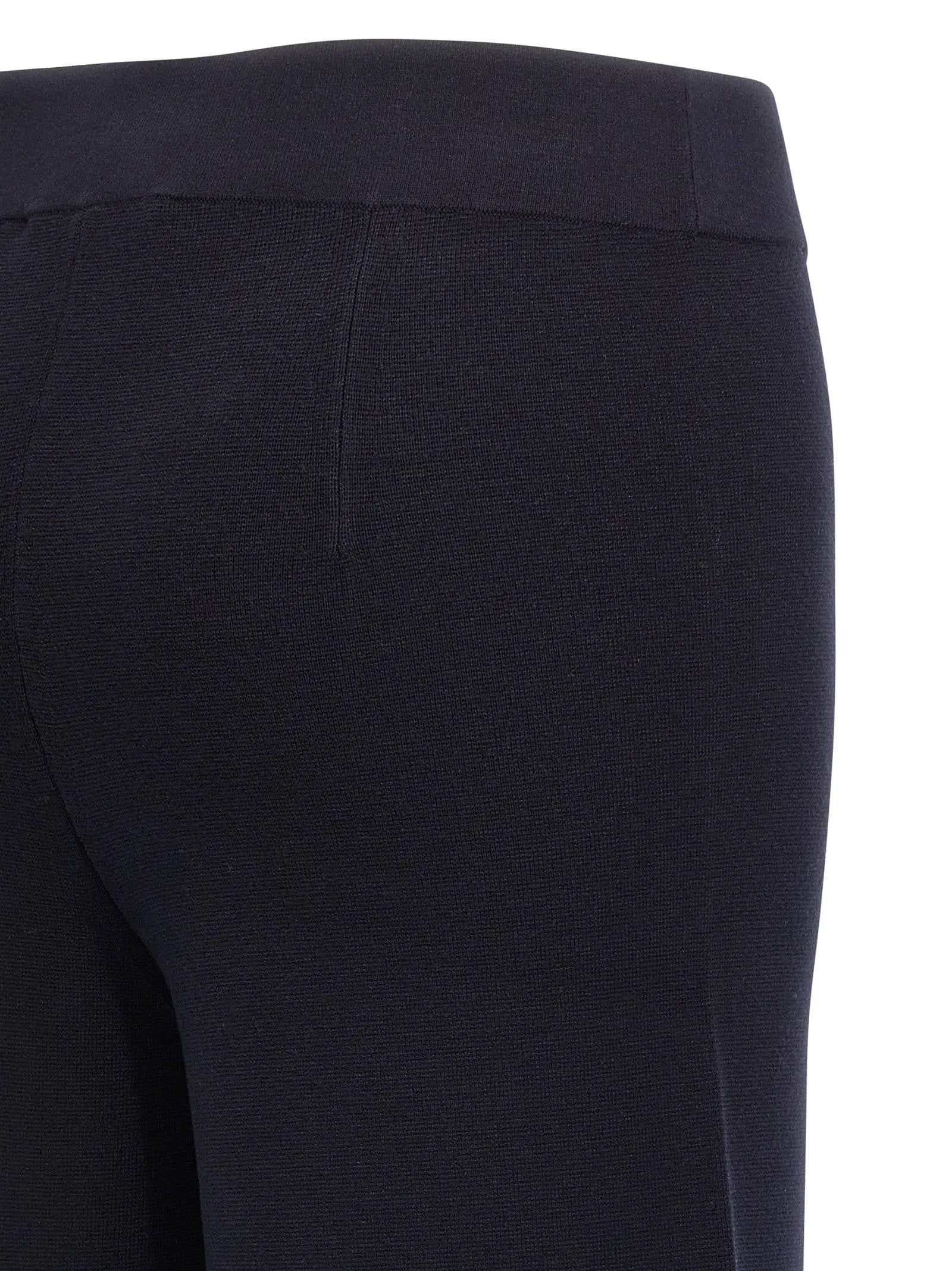 Max Mara Blue Viscose Casual Pants