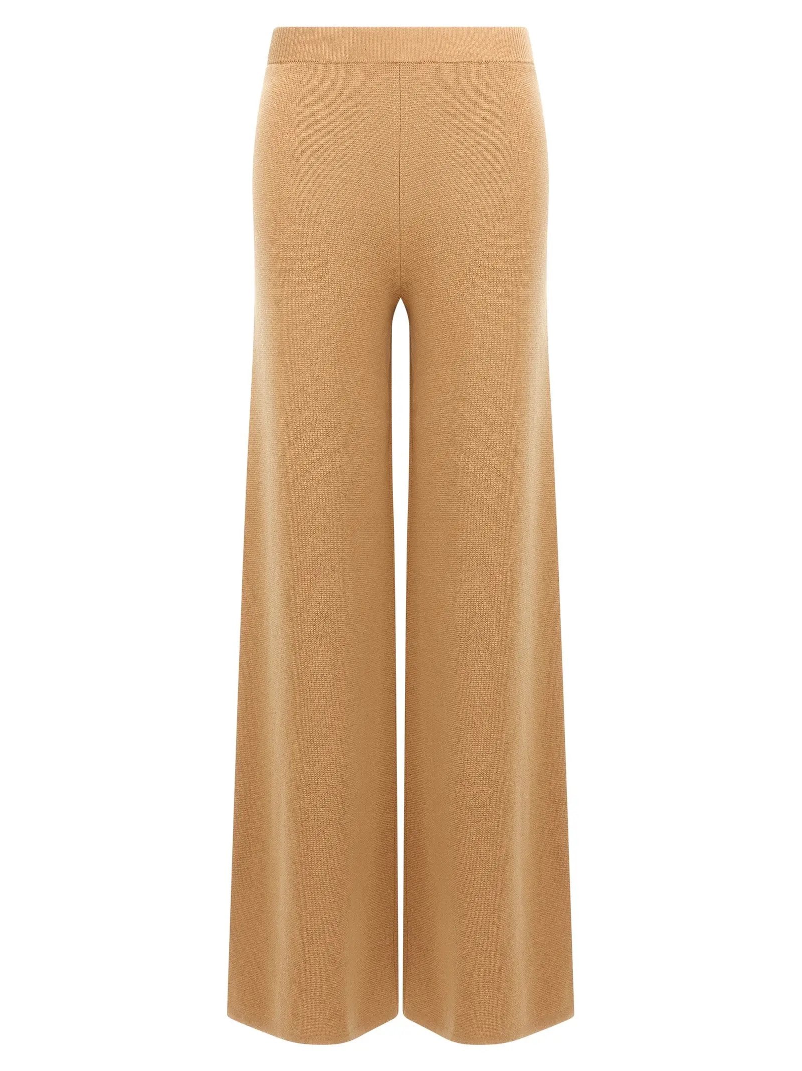 Max Mara Brown Wool Casual Pants