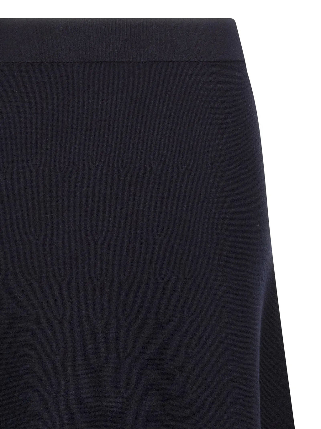 Max Mara Blue Viscose Midi Skirt