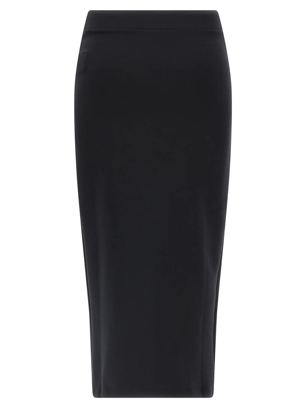 Off-White Black Polyamide Midi Skirt