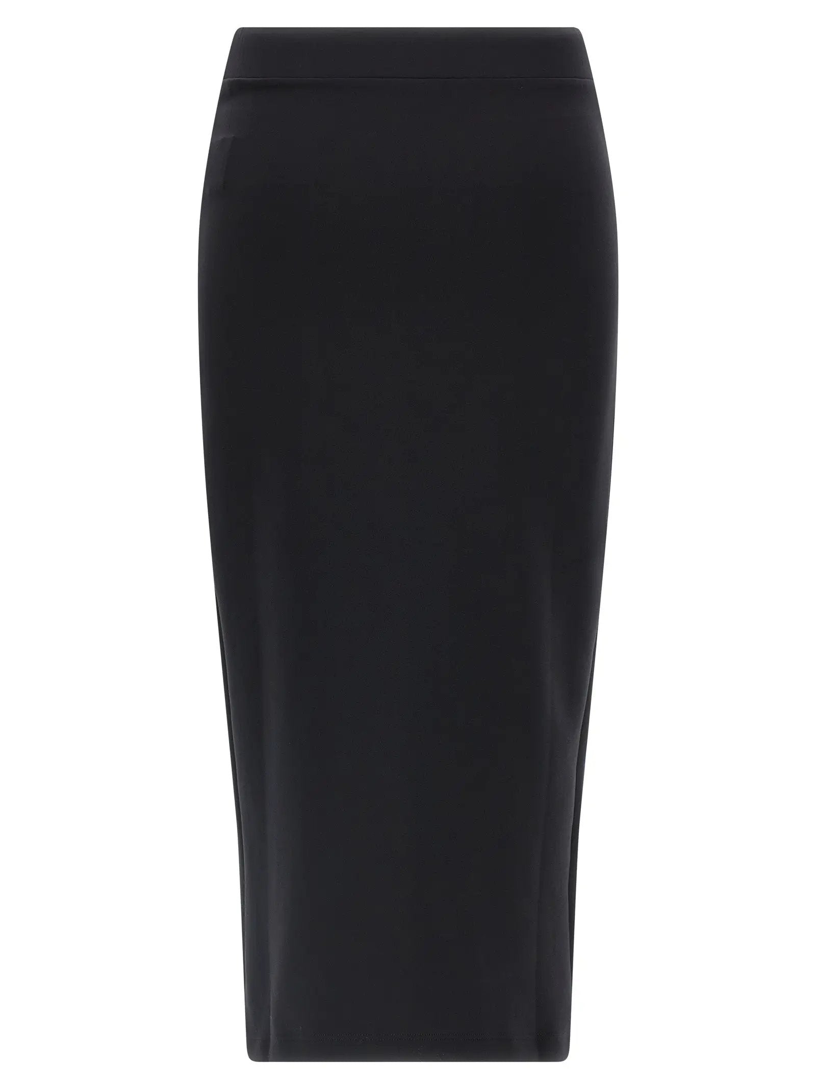 Off-White Black Polyamide Midi Skirt