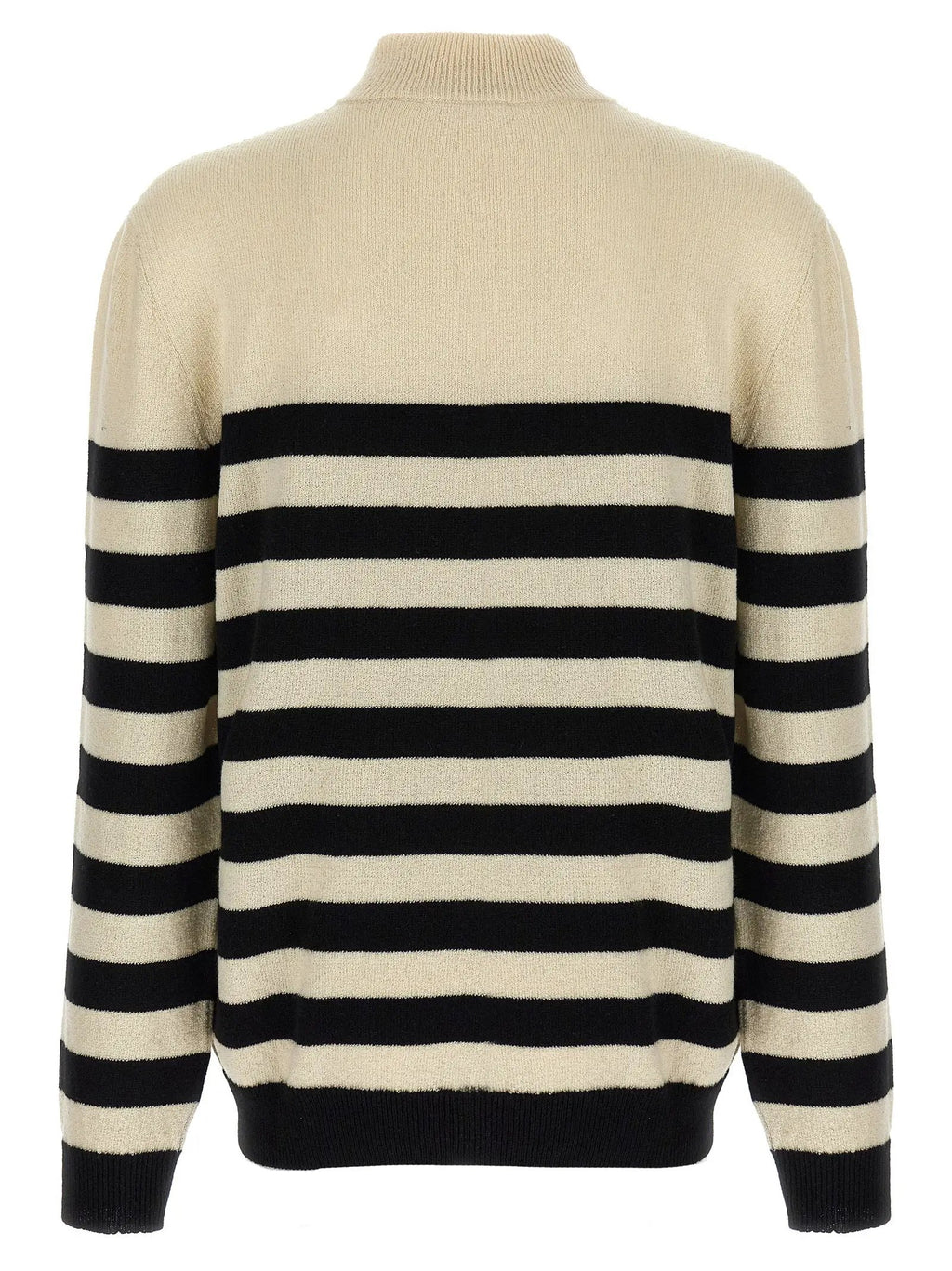 Balmain Bicolor Wool Cardigan