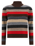 Tory Burch Multicolor Wool Cardigan