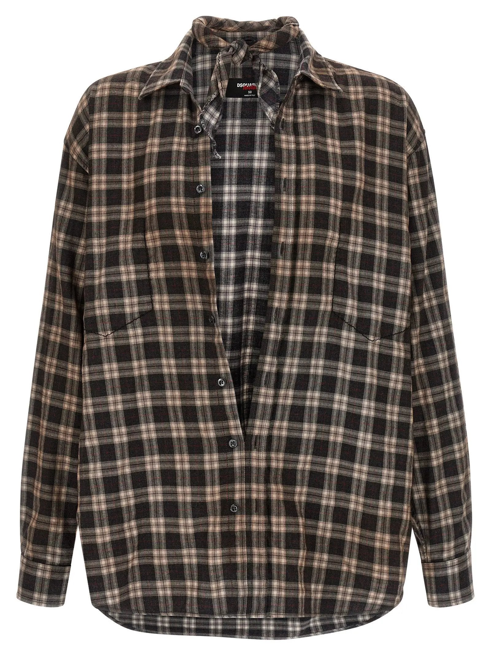 Dsquared² Multicolor Cotton Blouse