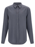 Marni Gray Virgin Wool Blouse