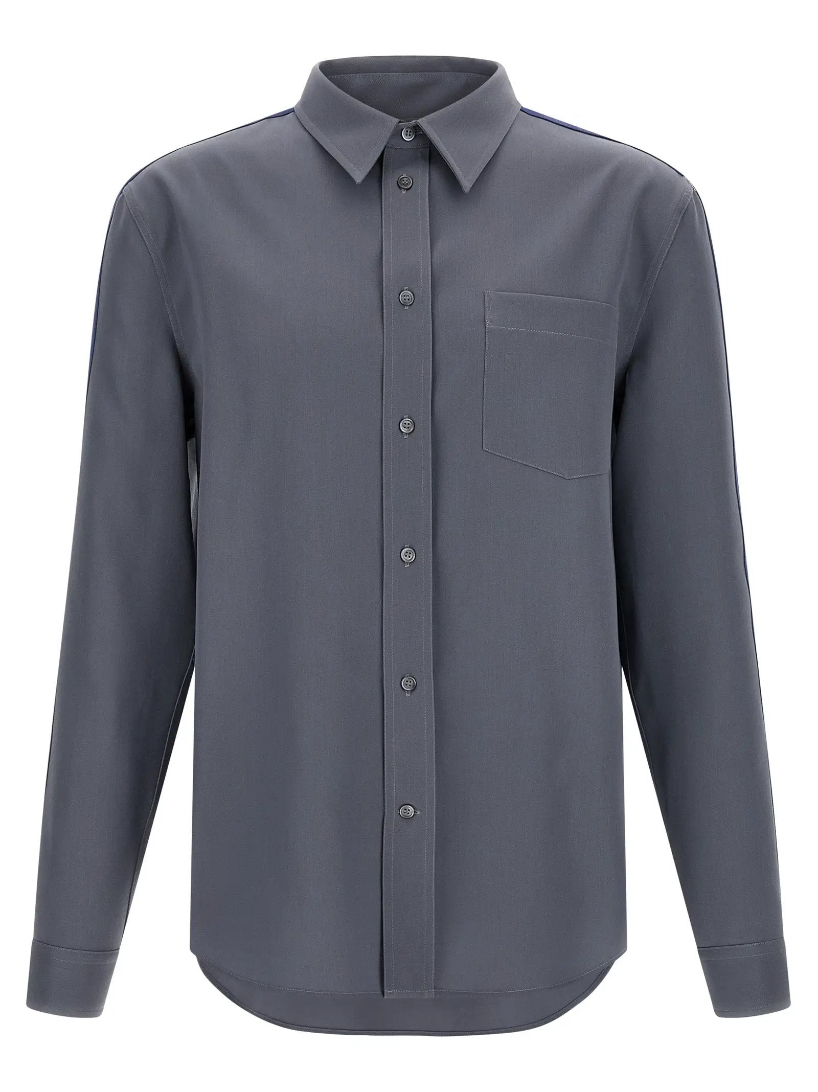 Marni Gray Virgin Wool Blouse