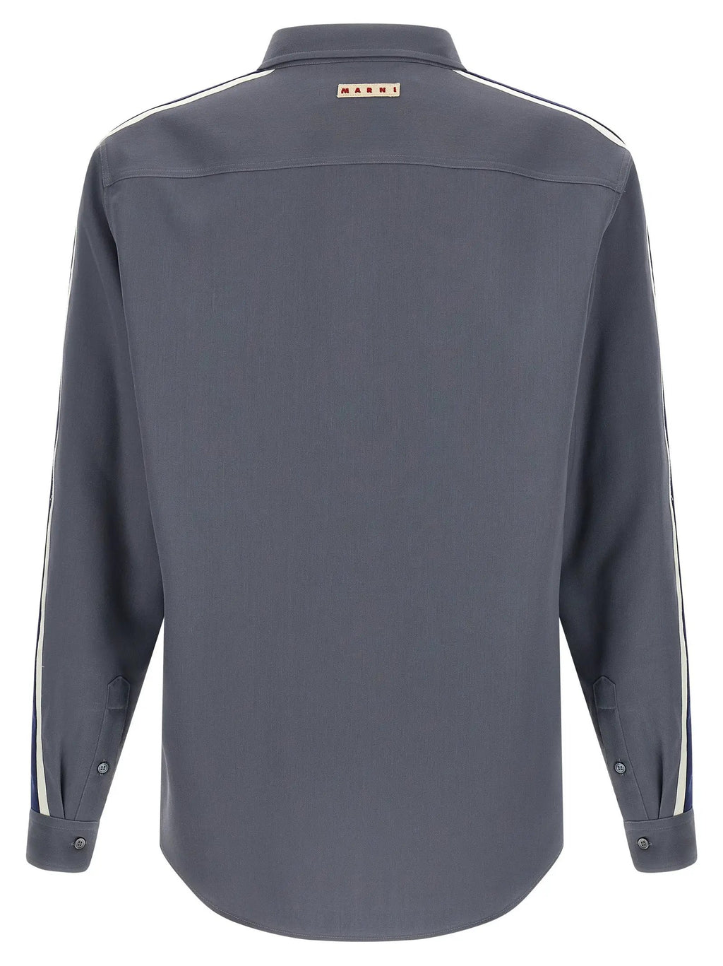 Marni Gray Virgin Wool Blouse