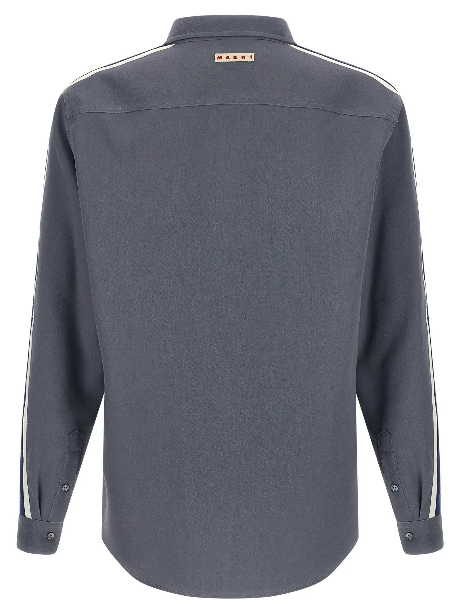Marni Gray Virgin Wool Blouse