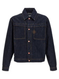 Casablanca Blue Cotton Denim Jacket