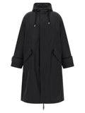 Ami Paris Gray Polyamide Parka