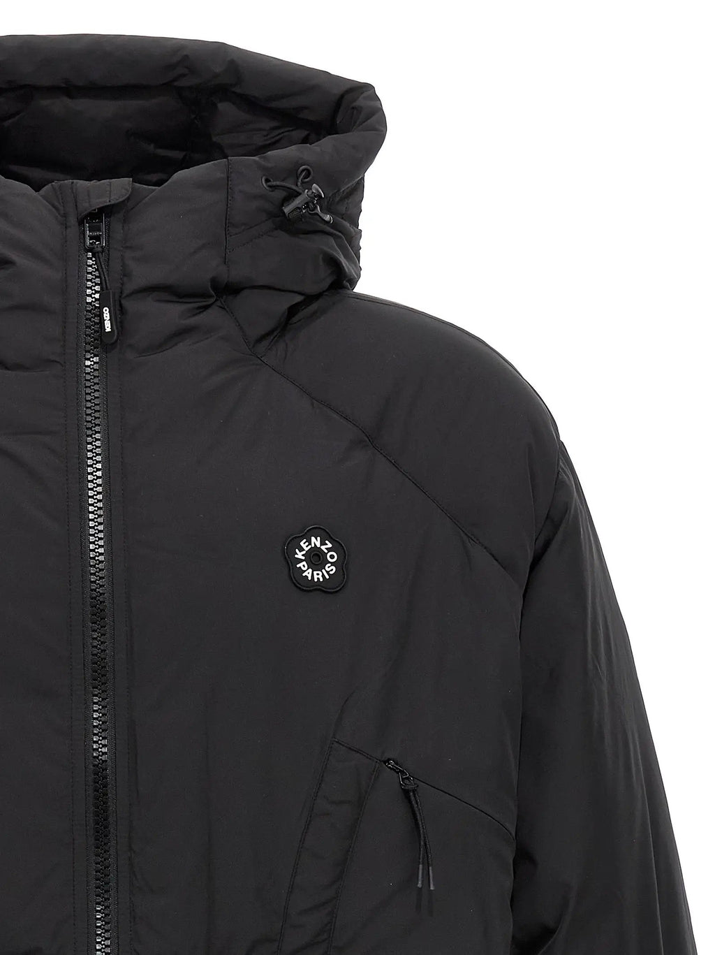 Kenzo Black Polyester Shell Jacket