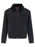 Kenzo Black Cotton Denim Jacket