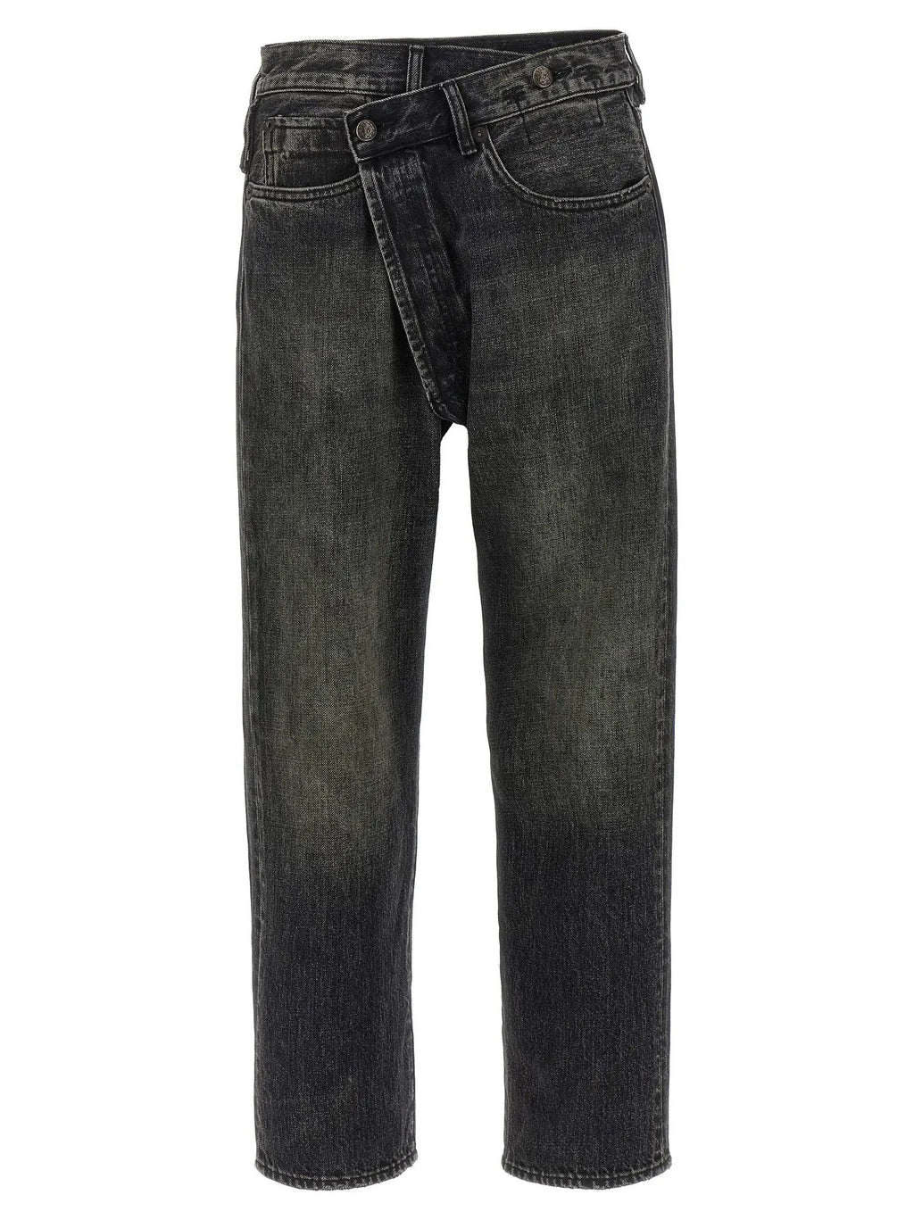 R13 Black Cotton Jeans Denim