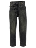 R13 Black Cotton Jeans Denim