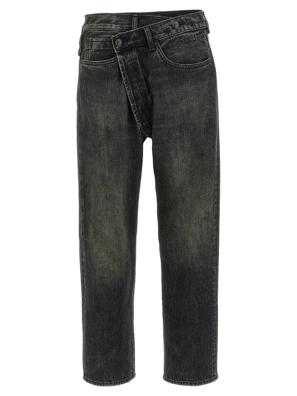 R13 Black Cotton Jeans Denim