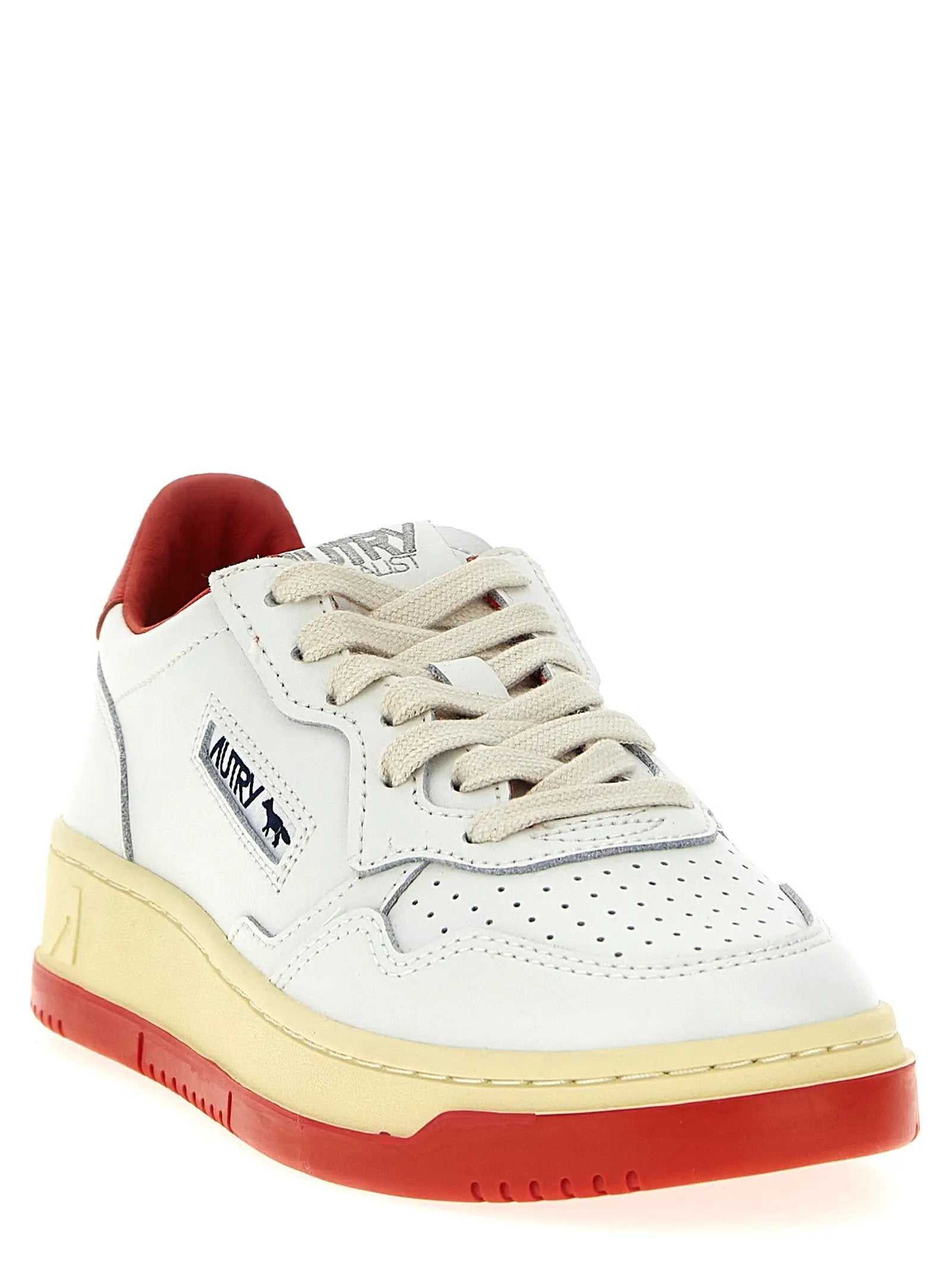 Autry Multicolor Goatskin Low Top Sneakers