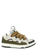 Lanvin Multicolor Calf Leather Bos Taurus Chunky Sneakers