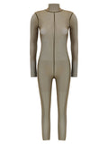 Norma Kamali Bicolor Polyamide Jumpsuit
