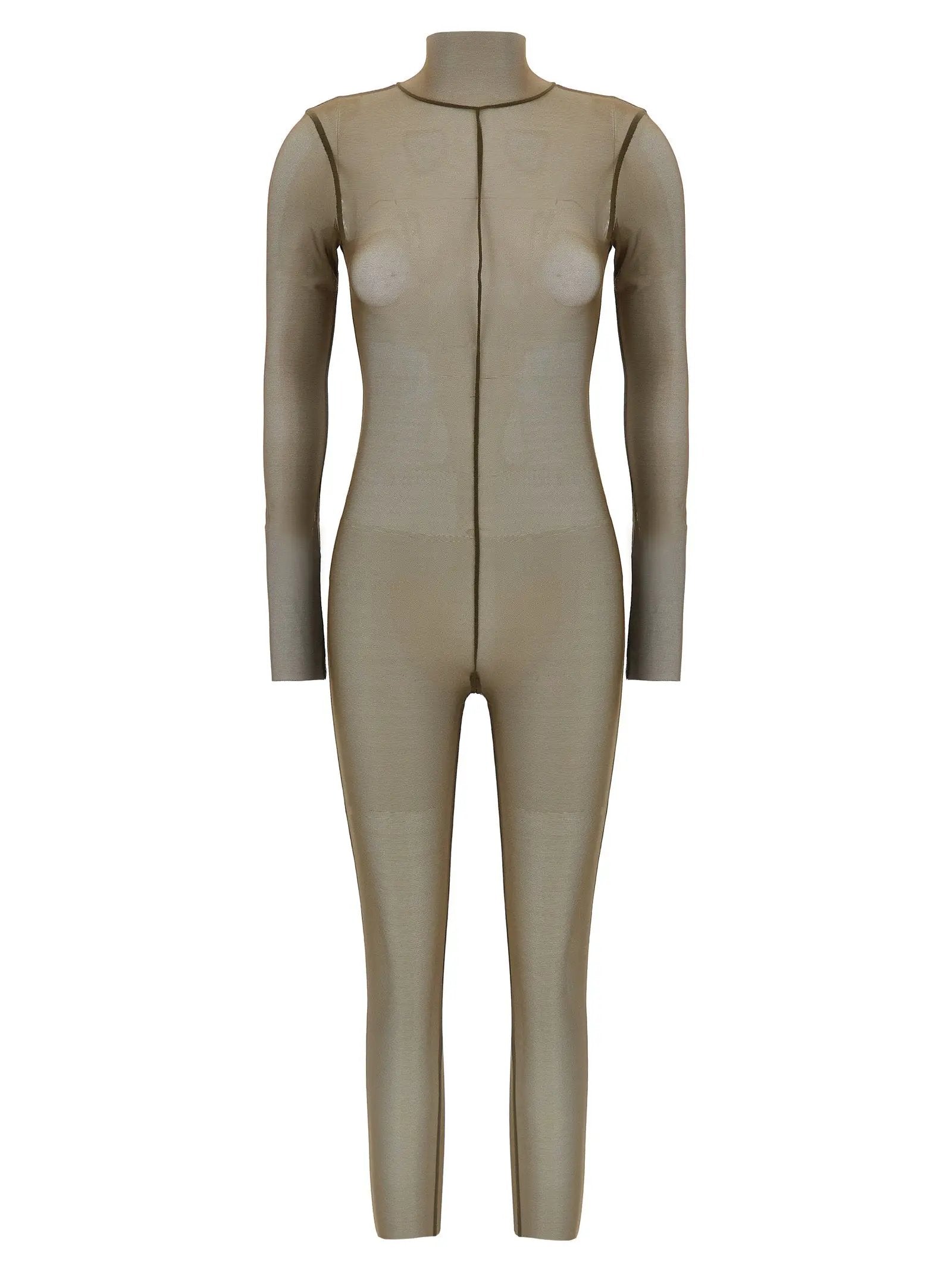 Norma Kamali Bicolor Polyamide Jumpsuit