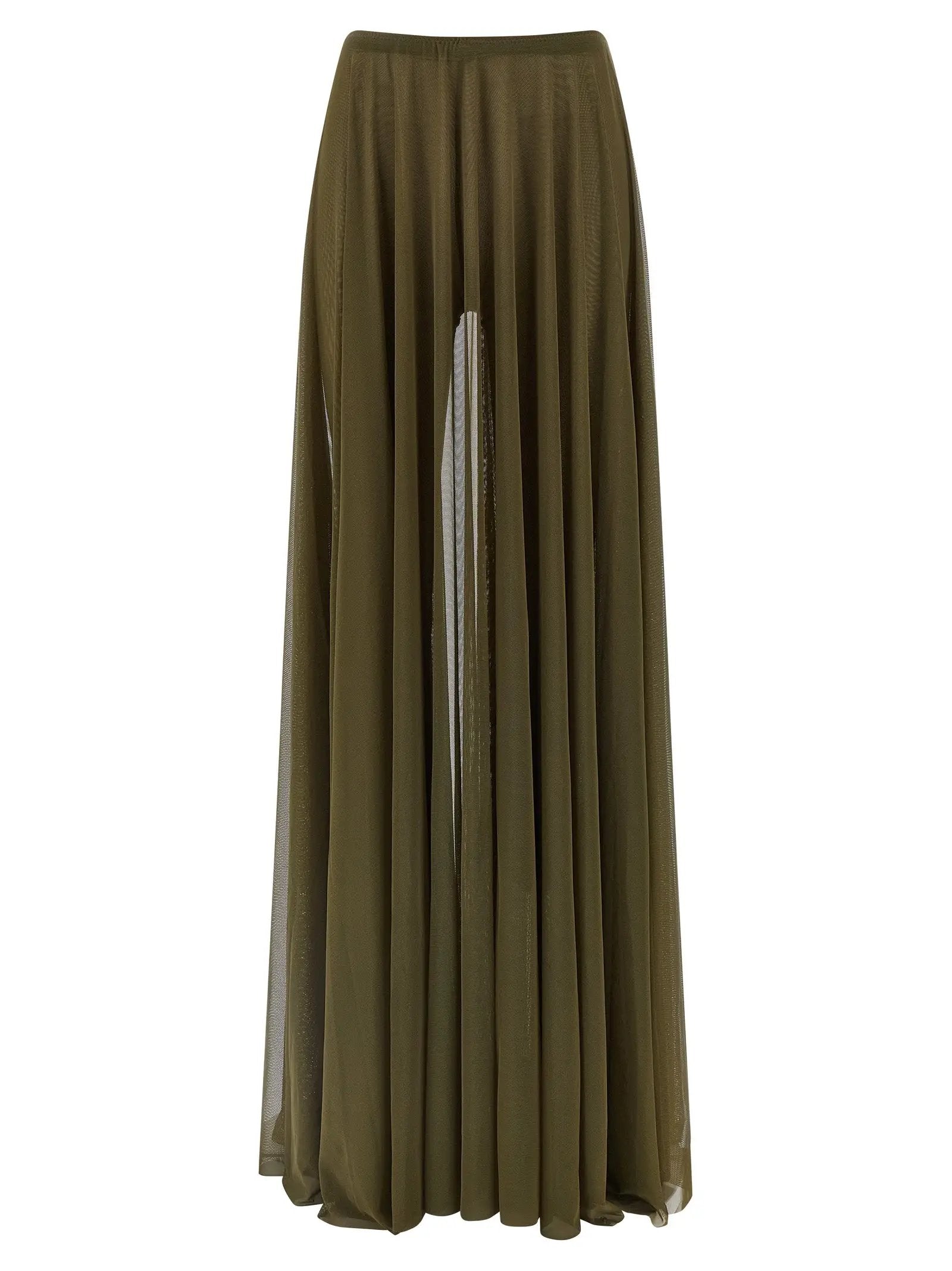 Norma Kamali Bicolor Polyamide Mini Skirt
