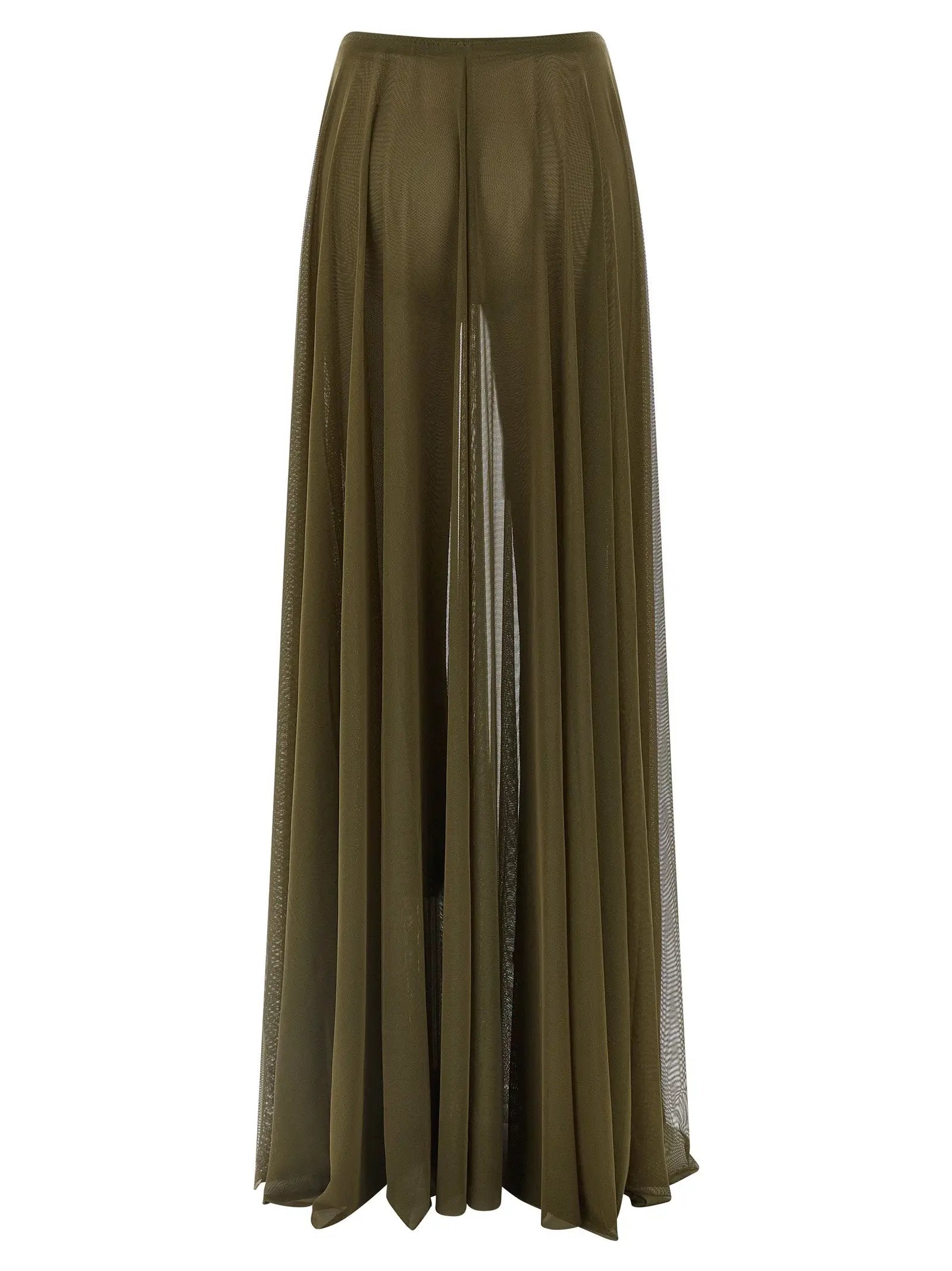 Norma Kamali Bicolor Polyamide Mini Skirt