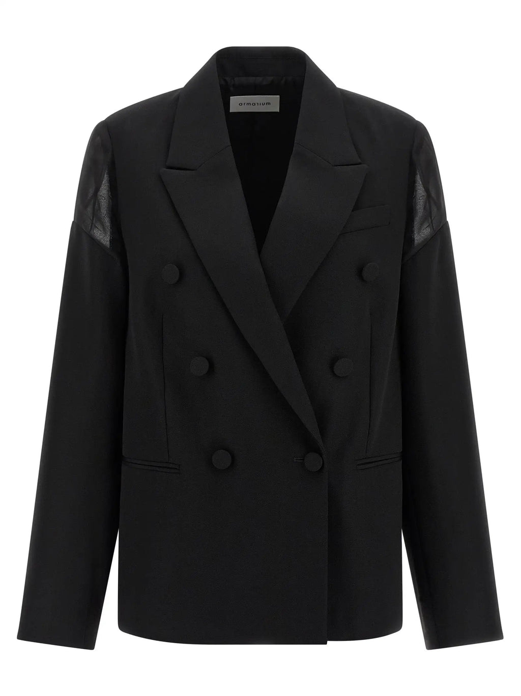 Armarium Black Virgin Wool Blazer