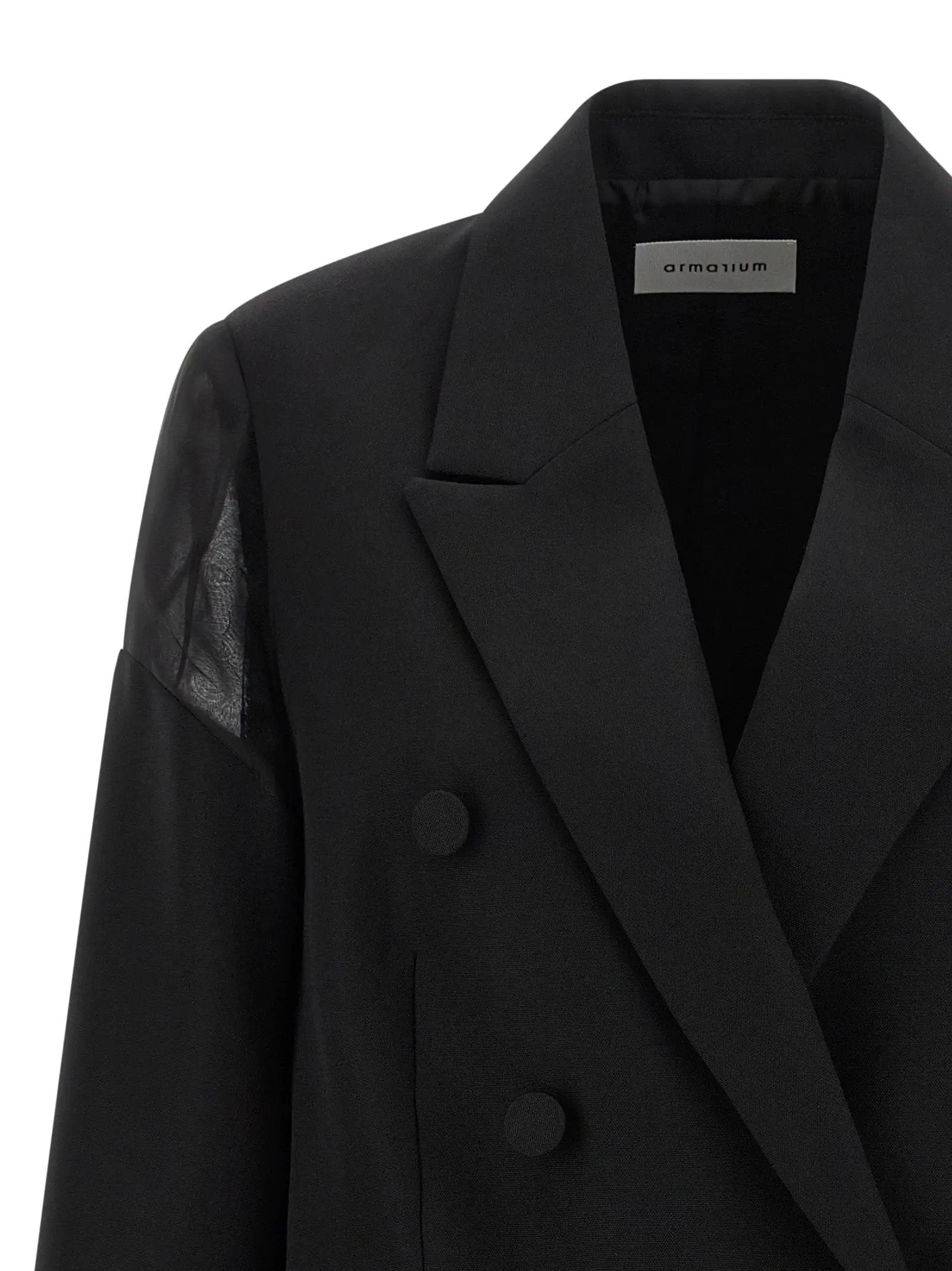 Armarium Black Virgin Wool Blazer