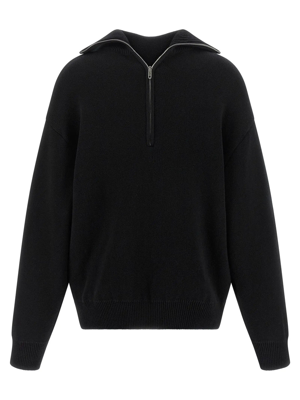 Balenciaga Black Cotton Cardigan