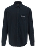 Balenciaga Black Cotton Blouse