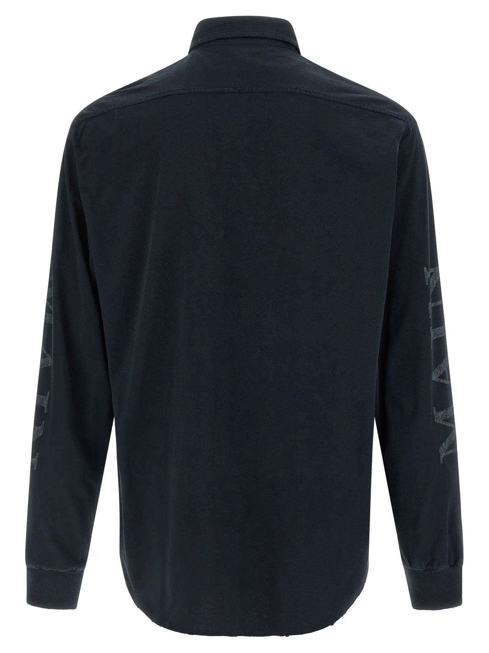 Balenciaga Black Cotton Blouse