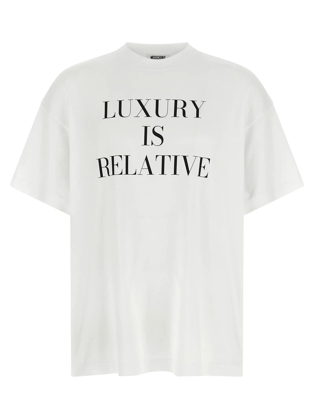 Moschino White Cotton T-Shirt