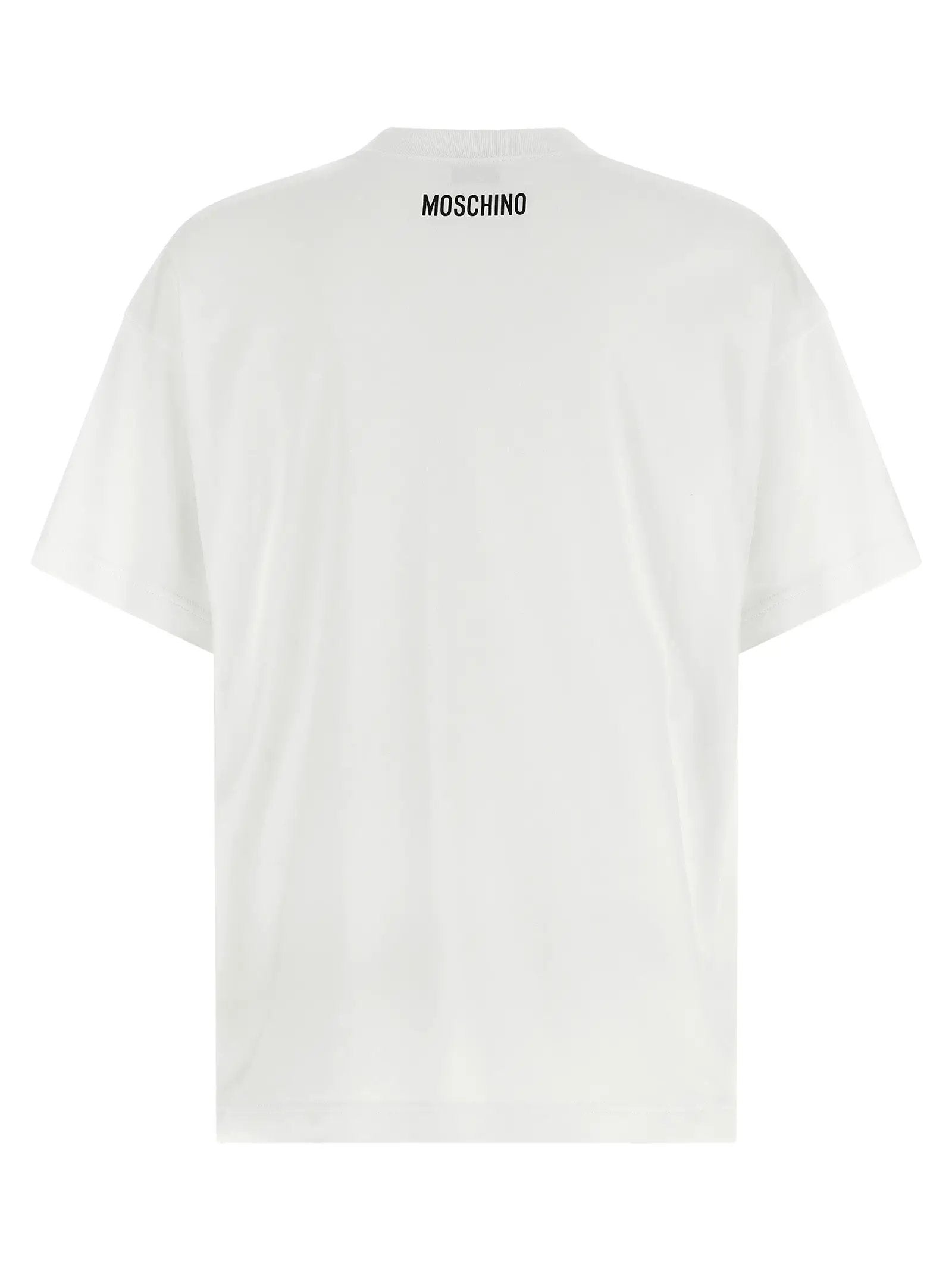 Moschino White Cotton T-Shirt