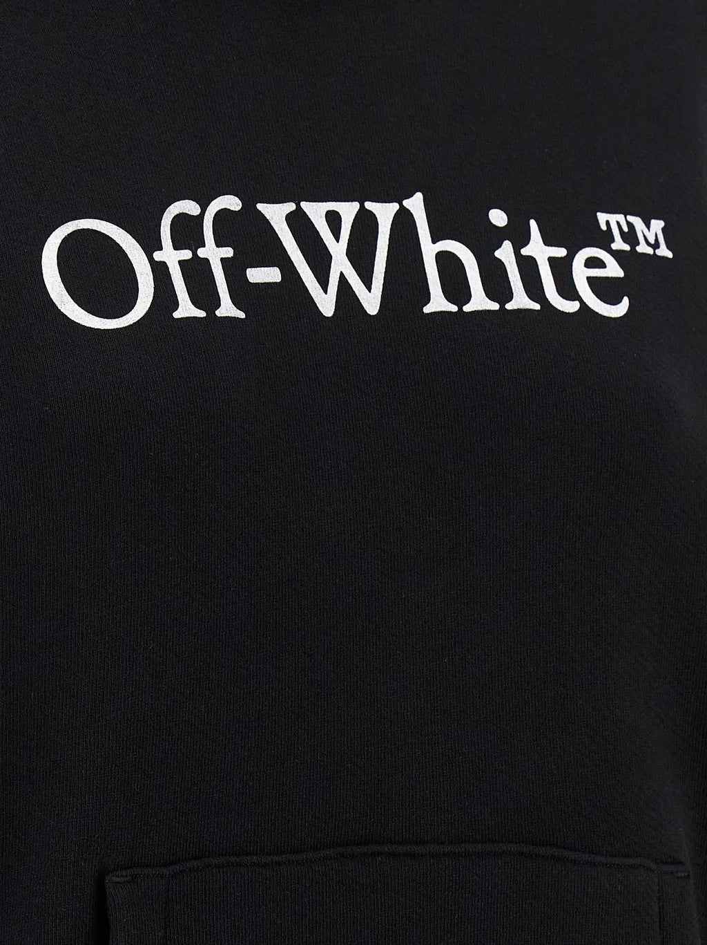 Off-White Bicolor Cotton Hoodie