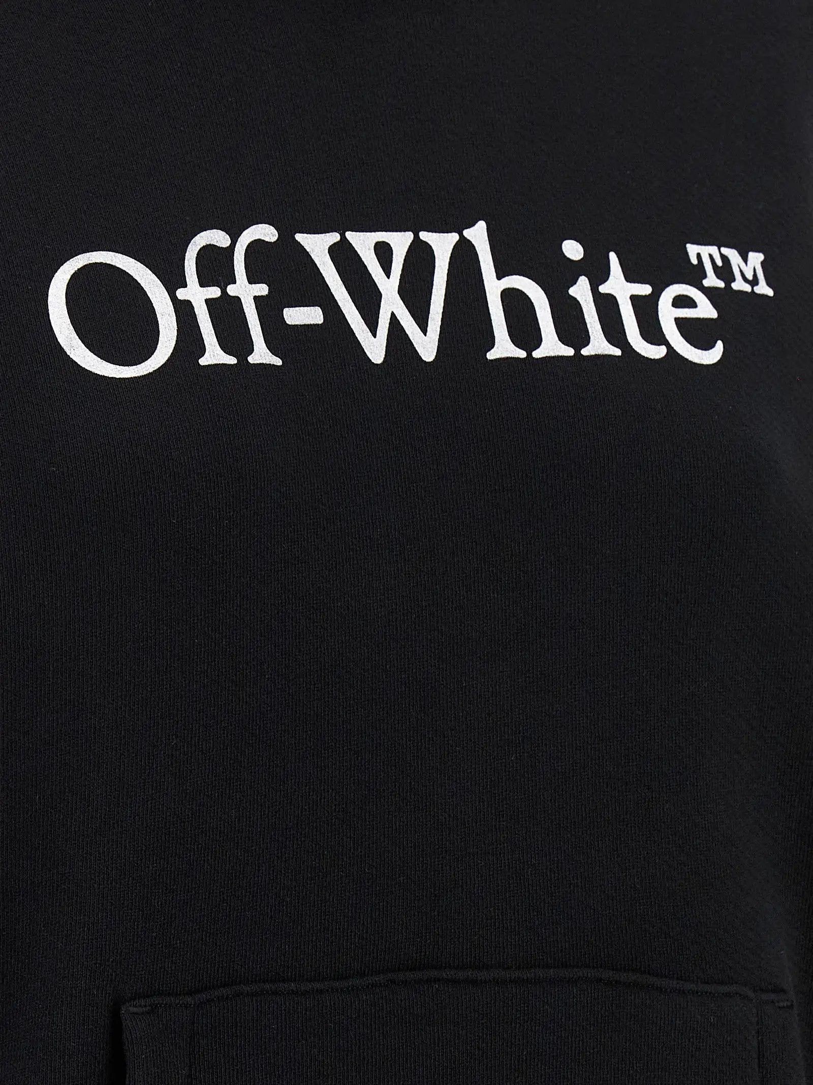 Off-White Bicolor Cotton Hoodie