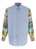 Comme Des Garçons Multicolor Cotton Blouse