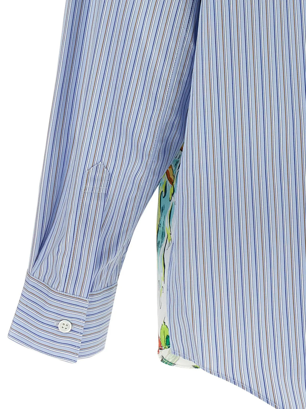 Comme Des Garçons Multicolor Cotton Blouse
