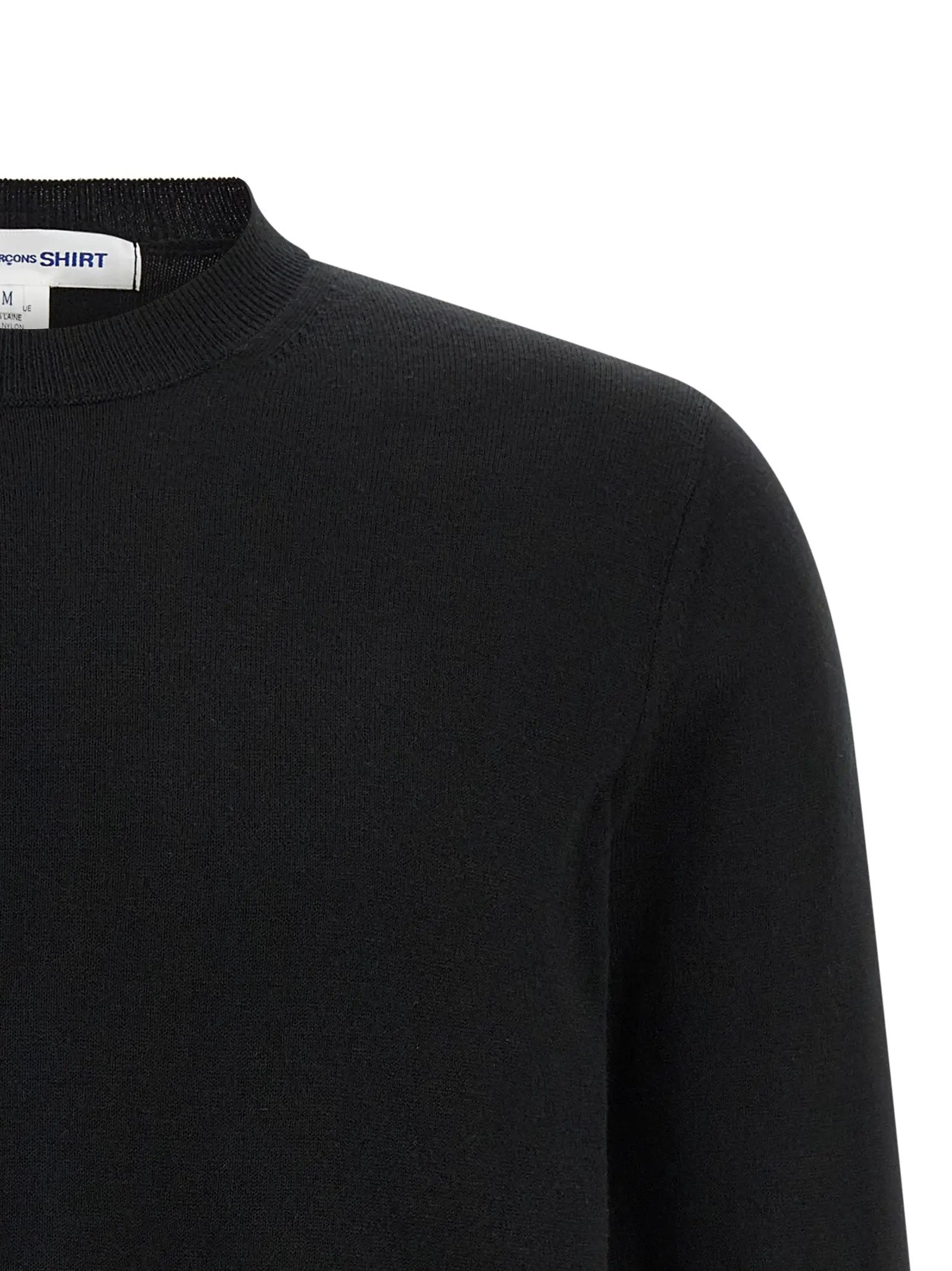 Comme Des Garçons Black Acetate Cardigan
