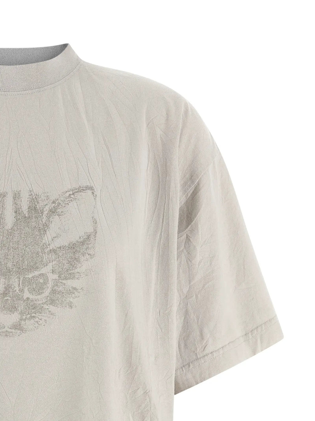 Balenciaga White Cotton T-Shirt