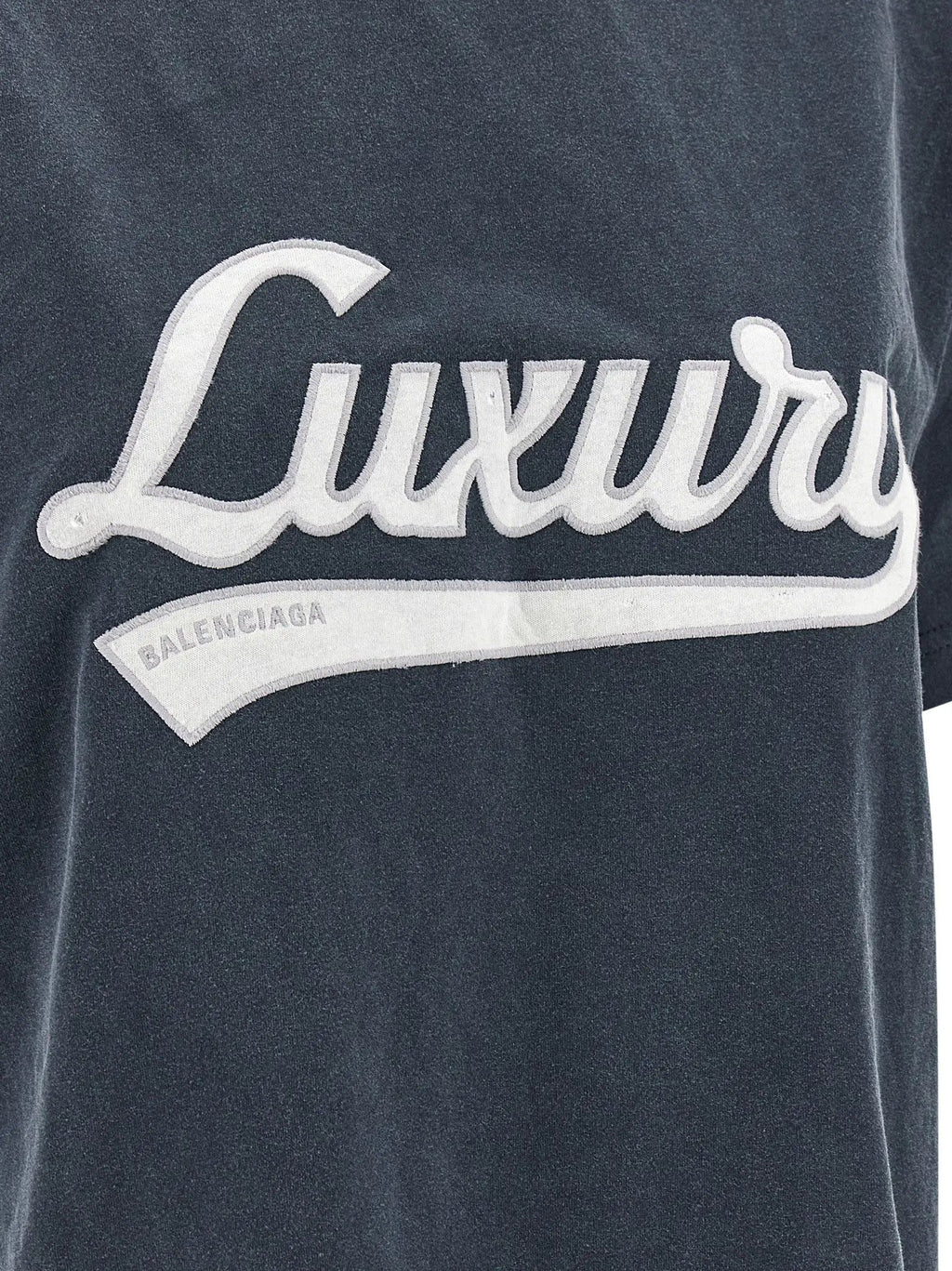 Balenciaga Blue Cotton Sportswear