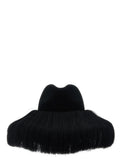 Comme Des Garçons Black Wool Fedora