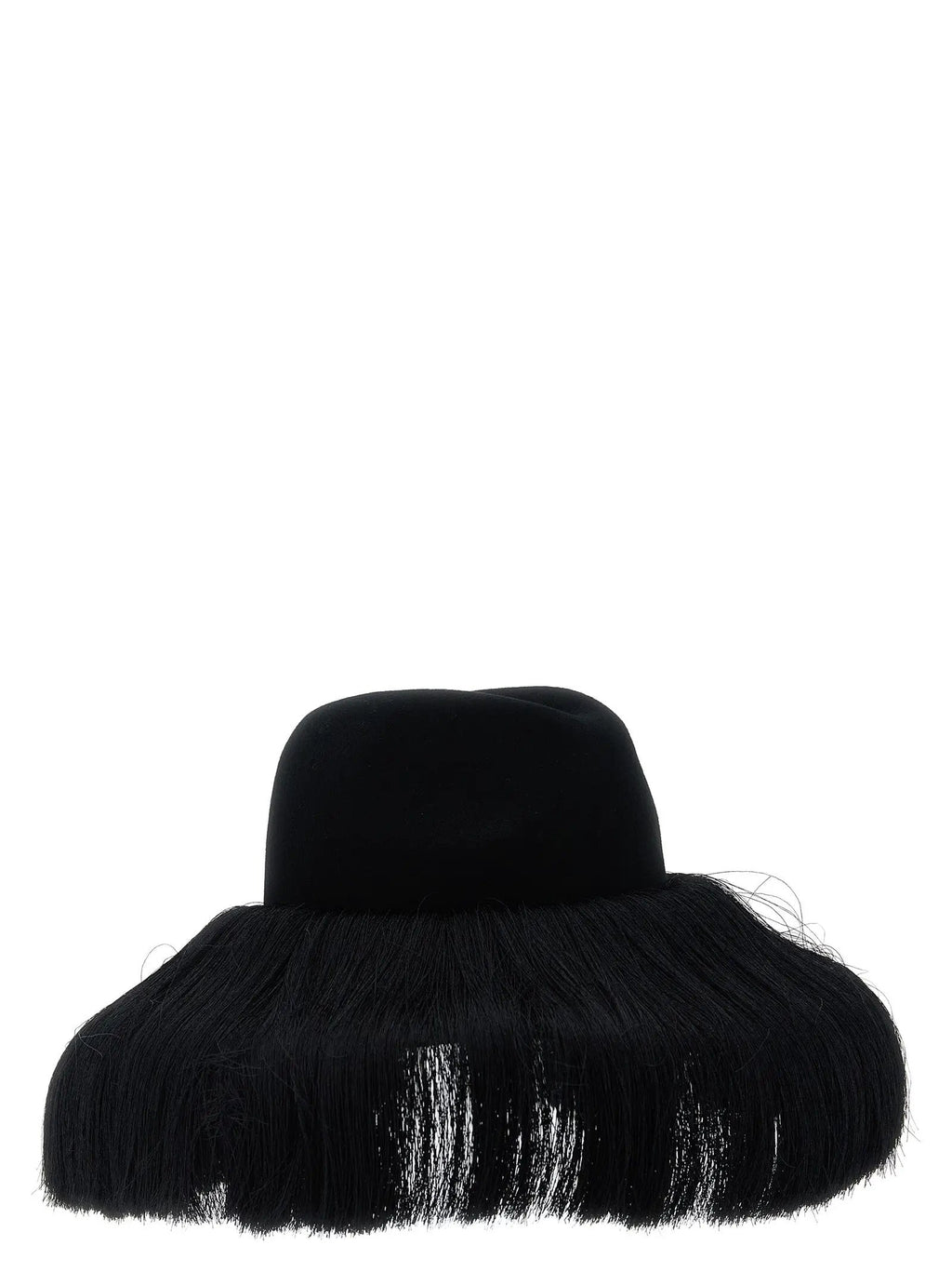 Comme Des Garçons Black Wool Fedora