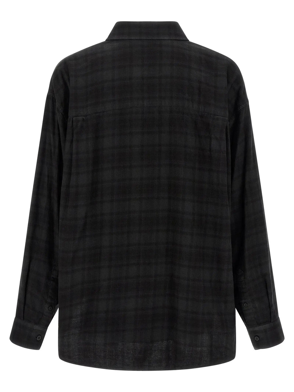 Balenciaga Black Cotton Blouse