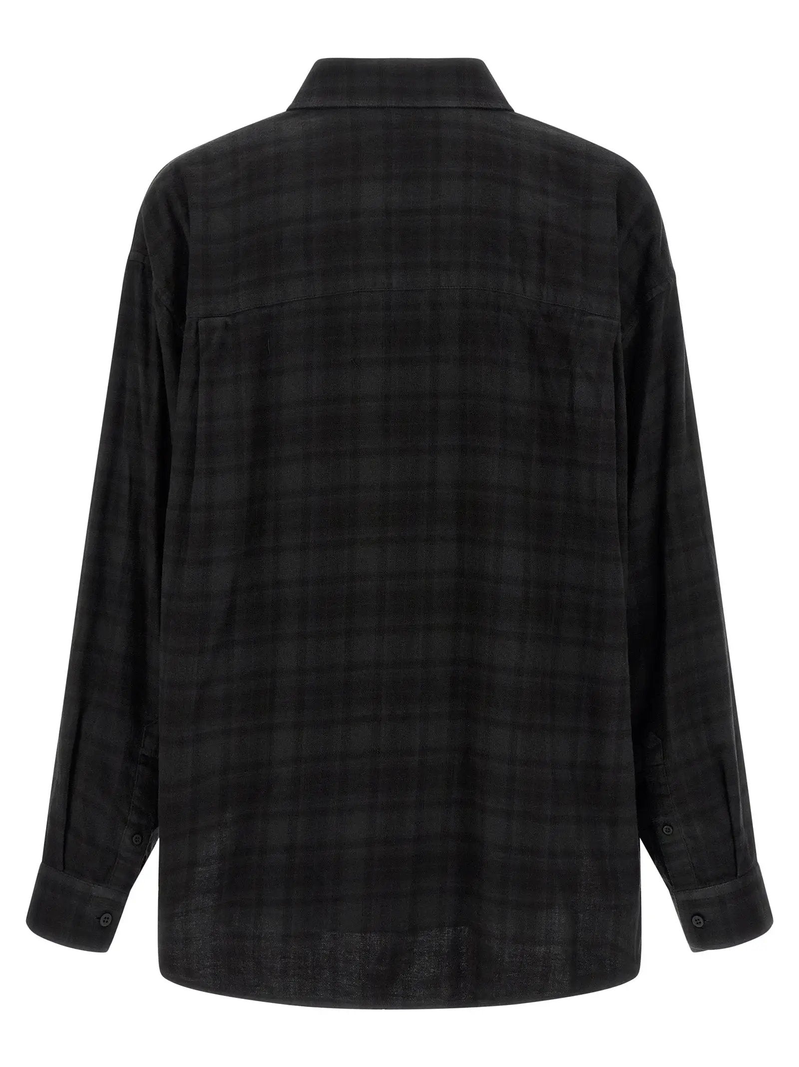Balenciaga Black Cotton Blouse